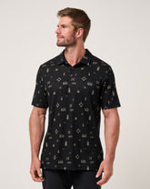Weather Patterns Polo Men/Black