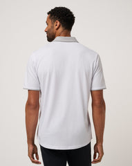 All Day Social Club Polo Men/White