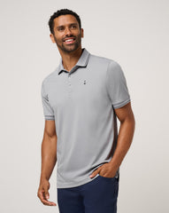 Happier Hour Polo Men/Light Grey