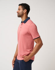 All Day Social Club Polo Men/Brick Dust