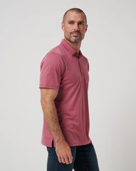 The Zinna 2.0 Polo Men/Roan Rouge