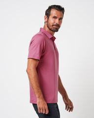 Featherweight Performance Polo Men/Rose Wine