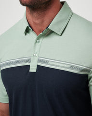 Rustic Route Polo Men/Jadeite
