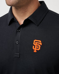 San Francisco Giants Playoff Pitch Polo Men|New/Black