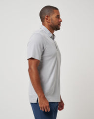 Seattle Mariners Playoff Pitch Polo Men|Game Day|New/Heather Grey