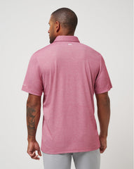 St Louis Cardinals Playoff Pitch Polo Men|New/Heather Red