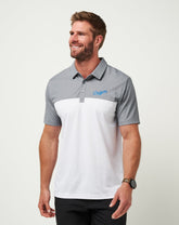 Los Angeles Dodgers The Rudds 2.0 Polo Men|Game Day|New/Heather Quiet Shade/White