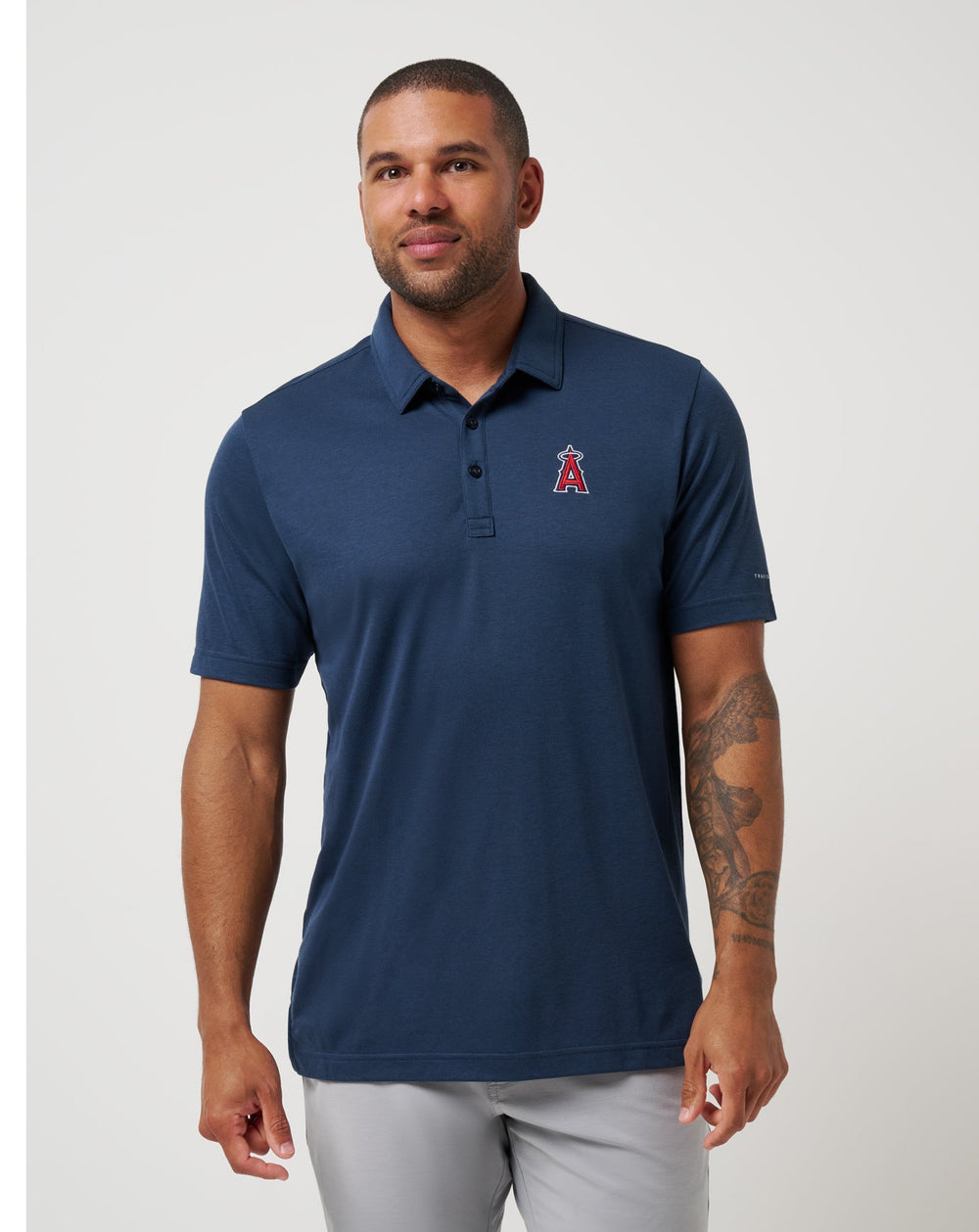 Los Angeles Angels Playoff Pitch Polo Men|New/Navy