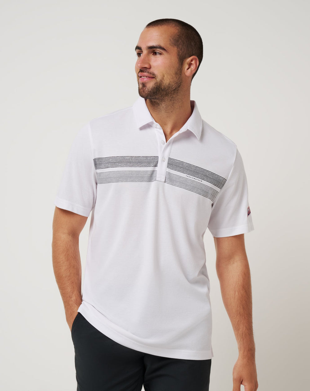 New York Mets Top Recruit Polo Men|New/White