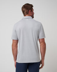 Atlanta Braves Playoff Pitch Polo Men|New/Heather Grey