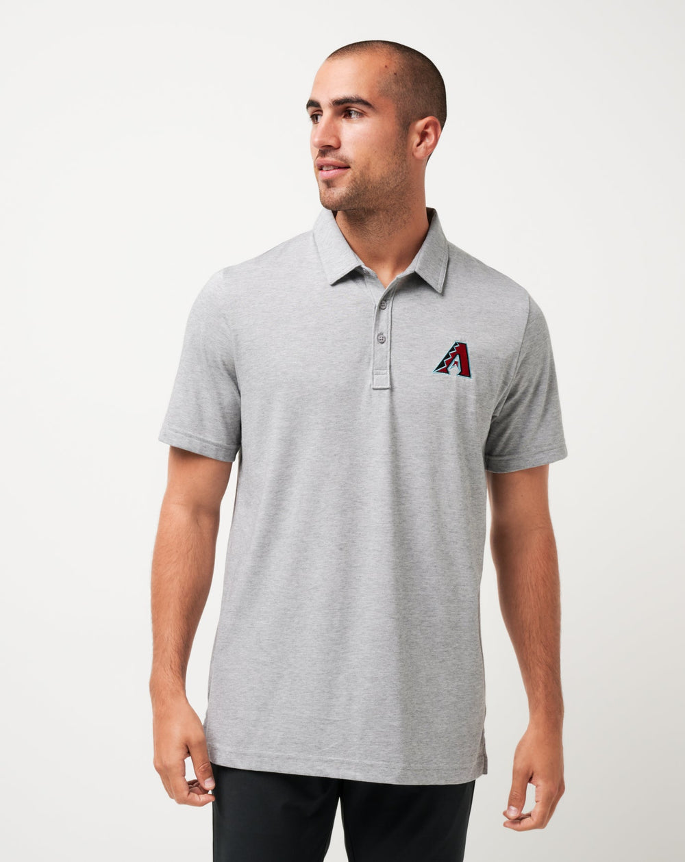Arizona Diamondbacks The Zinna Polo Men|New/Heather Grey