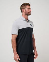 Florida Drop Back Polo Men|New/Heather Grey/Black
