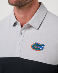 Florida Drop Back Polo Men|New/Heather Grey/Black