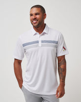 St Louis Cardinals Top Recruit Polo Men|New/White