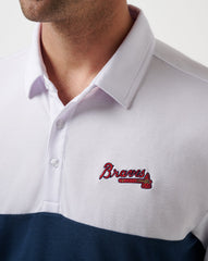 Atlanta Braves Home Run Leader Polo Men|New/White/Navy