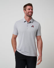 Arizona Diamondbacks Playoff Pitch Polo Men|New/Heather Grey