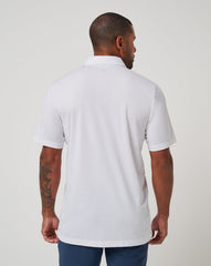 Texas Rangers Top Recruit Polo Men|New/White