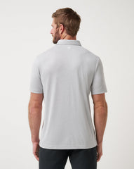 New York Mets Playoff Pitch Polo Men|New/Heather Grey
