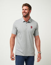 Boston Red Sox The Zinna Polo Men|Game Day|New/Heather Grey