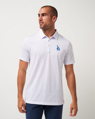 Los Angeles Dodgers The Zinna Polo Men|Game Day|New/White