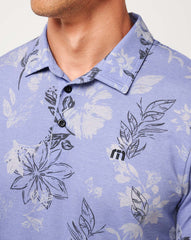 Featherweight Cruise Polo Men|Golf/Heather Violet Storm