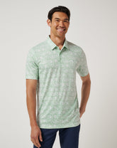 Featherweight Cabana Polo Men|Golf/Aqua Foam