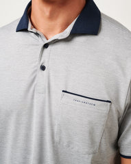 Call It Off Polo Men/Heather Medium Grey