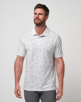 Featherweight Steep Wave Polo Men|Golf|New/White