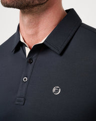 Featherweight On The Grind Polo Men|Golf|New/Black