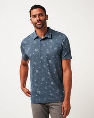 Quick Trip Polo Men/Mood Indigo/Vintage Indigo
