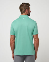 Featherweight Chest Stripe Polo Men|Golf/Wasabi