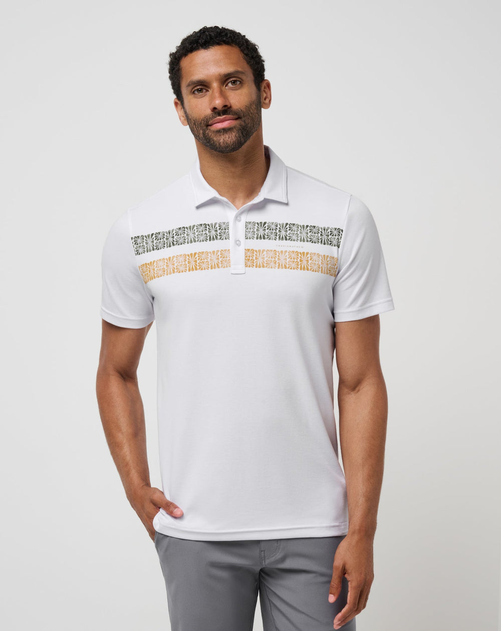 Perfect Memory Polo Men/White