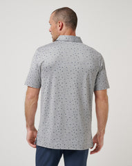 Coffee House Polo Men|Golf/Heather Medium Grey