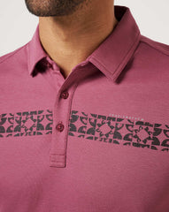 Bungee Jump Polo Men/Damson
