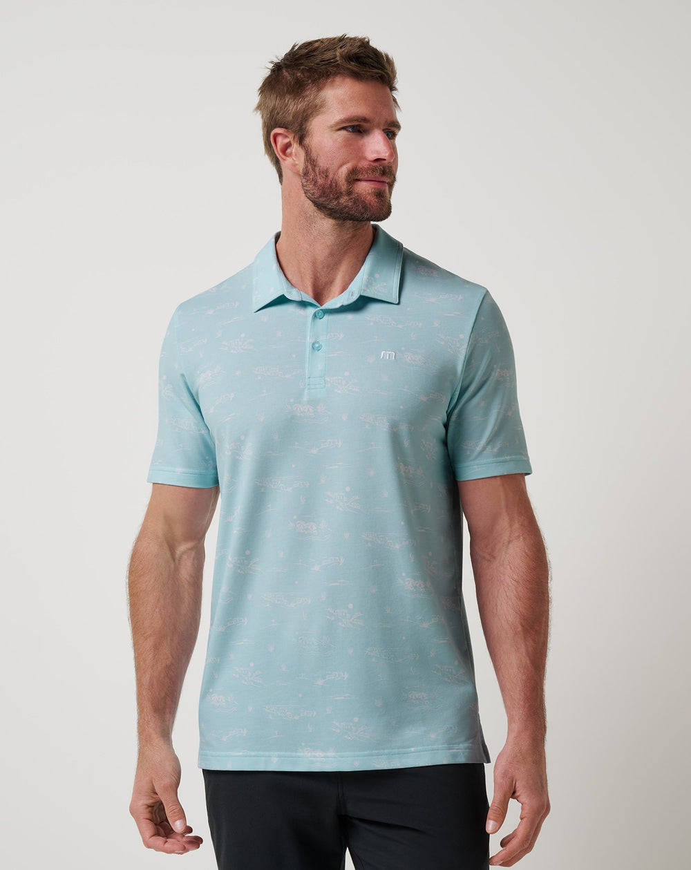 Featherweight City Polo Men/Cory Blue