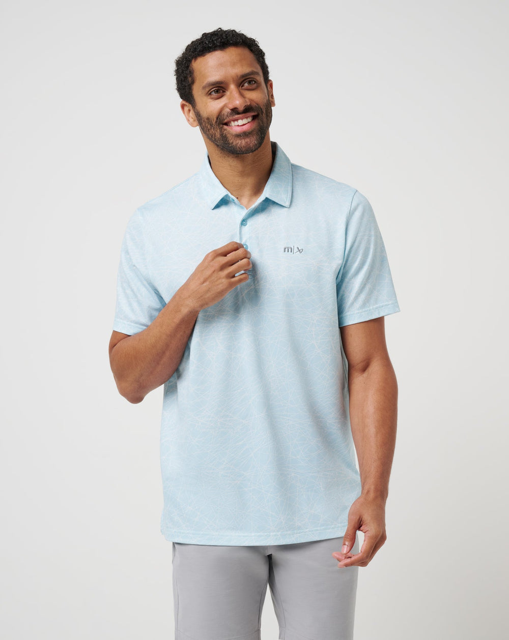 Clean Ice Polo Men|New/Cory Blue