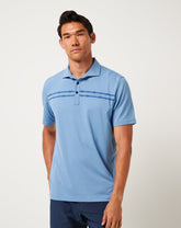 Sunbeam Chest Stripe Polo Men/Pacific Coast