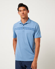 Sunbeam Chest Stripe Polo Men/Pacific Coast