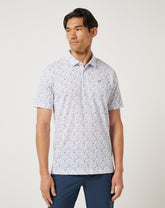 Crystal Sea Polo Men/White
