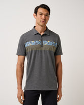 Midnight Train Polo Men/Heather Black