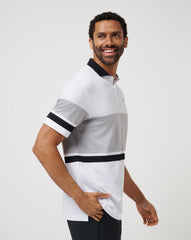Body Check Polo Men|New/White