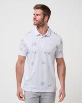 Snow Chance Polo Men|New/White