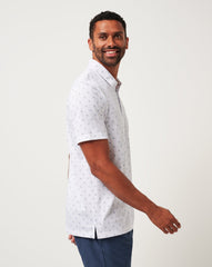 Saturday Night Stay Polo Men|Golf/White