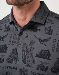Sound Check Polo Men/Grey/Black