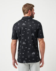 Golf Sucks Polo Men|Golf/Black