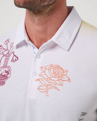 Passport Polo Men/White