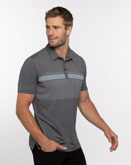 Endless Horizon Polo Men/Heather Dark Grey