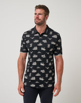 City Of Evil Polo Men/Black