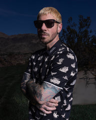City Of Evil Polo Men/Black