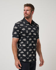 City Of Evil Polo Men/Black
